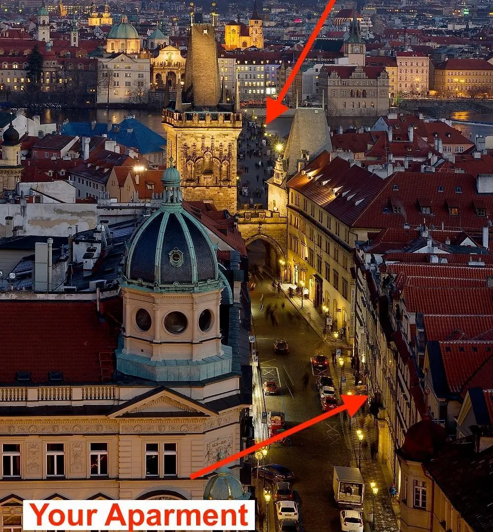 New Huge Apt Next Prague Castle And Charles Bridge 公寓